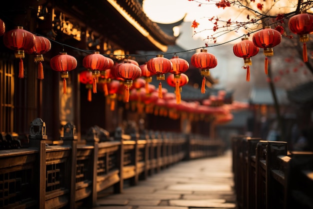 imágenes de la rica cultura y los edificios tradicionales de China