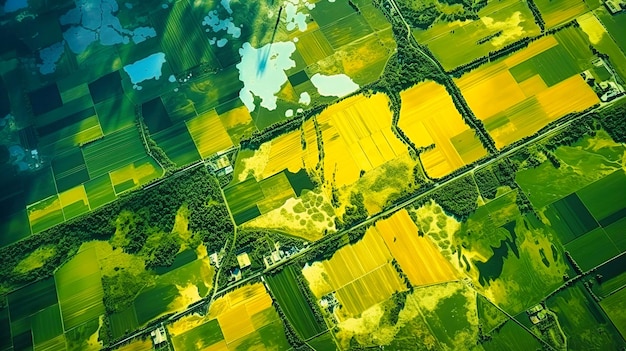 Imágenes satelitales en la agricultura Una vista de pájaro39 de la salud de los cultivos