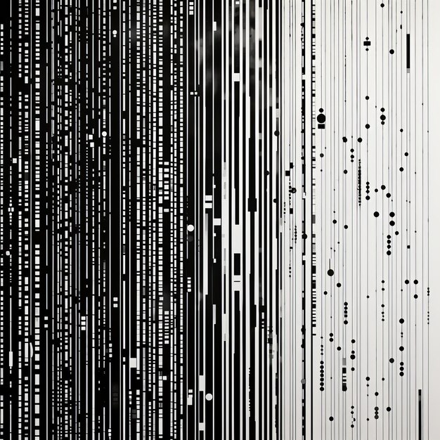 Foto imágenes vectoriales abstractas de códigos aleatorios, abstracción en capas y visualización de datos