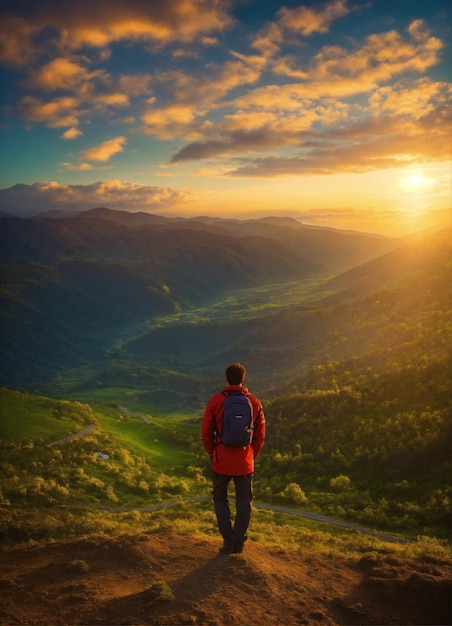 Foto imagens de caminhadas de viagem