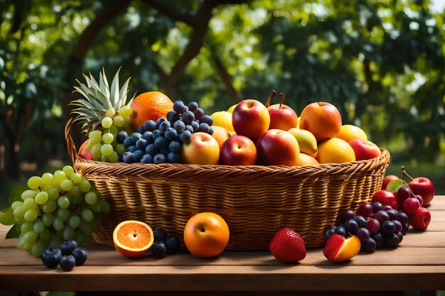 Imagens de comida muito bonitas foto de comida bonita foto de comida se comida diferente comida colorida comida cenário AI GEN