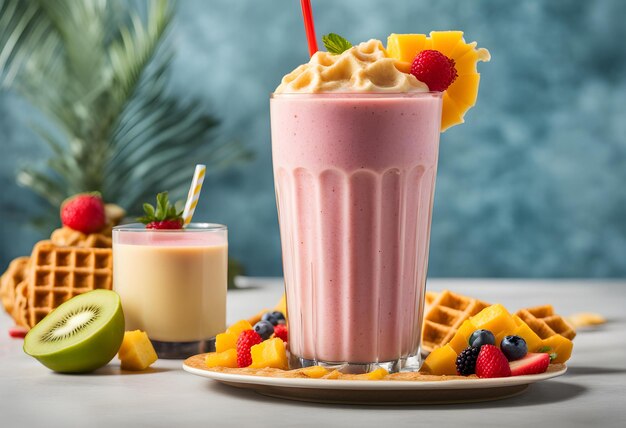 Imagens de comida muito bonitas foto de comida bonita foto de comida se comida diferente comida colorida comida cenário AI GEN