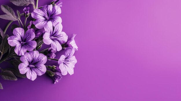 Imagens de fundo violeta Cores naturais fundo brilhante Ai generativo