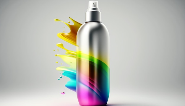 Imagens de spray de cuidados com a pele cosméticos de maquiagem de beleza Imagem gerada por IA