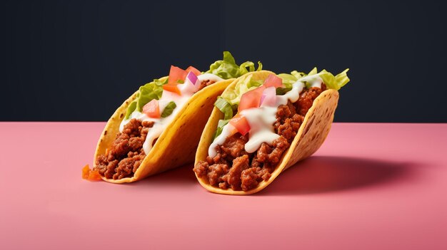 Imagens de Tacos de Carne Mexicana