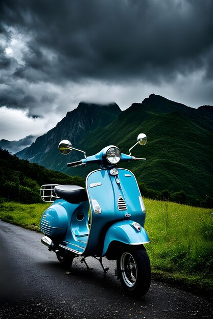 Foto imagens de vespa outddor