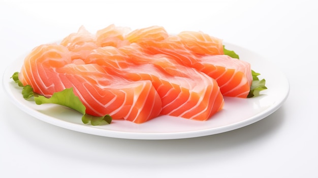 Foto imagens deliciosas de sashimi fresco