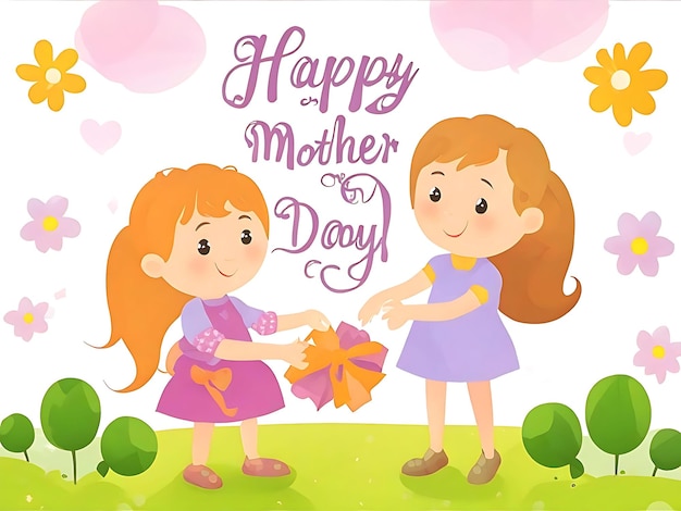 Imagens ilustrativas para comemorar o Dia da Mãe