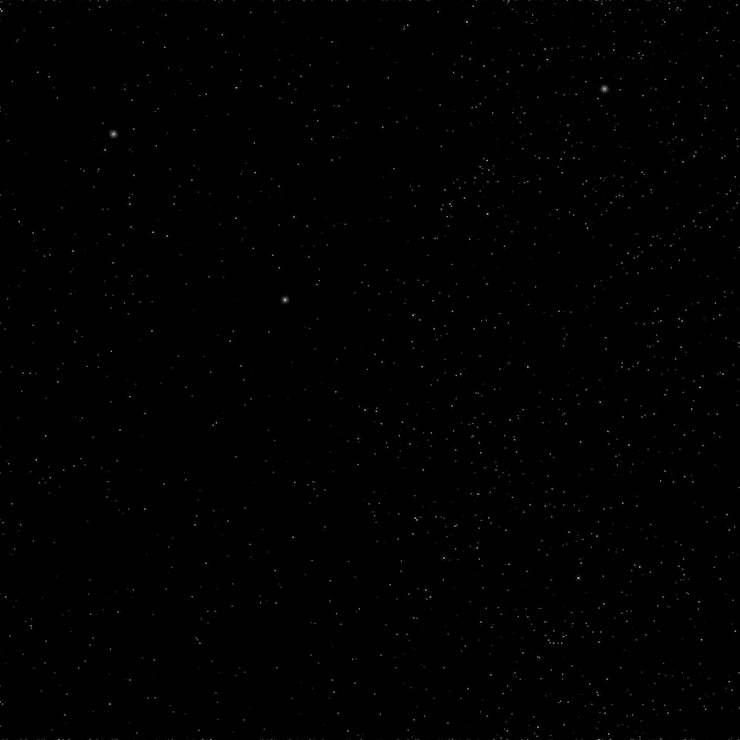 Foto imagens reais do céu noturno com estrelas