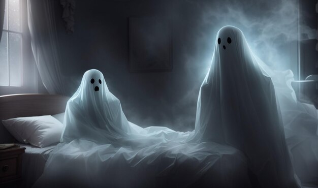 Imagina ter um pesadelo e ver um fantasma no sonho.
