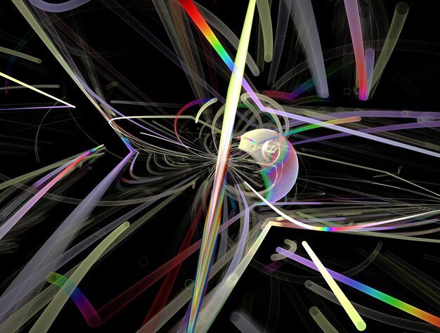 Imaginario exuberante textura fractal imagen fondo abstracto