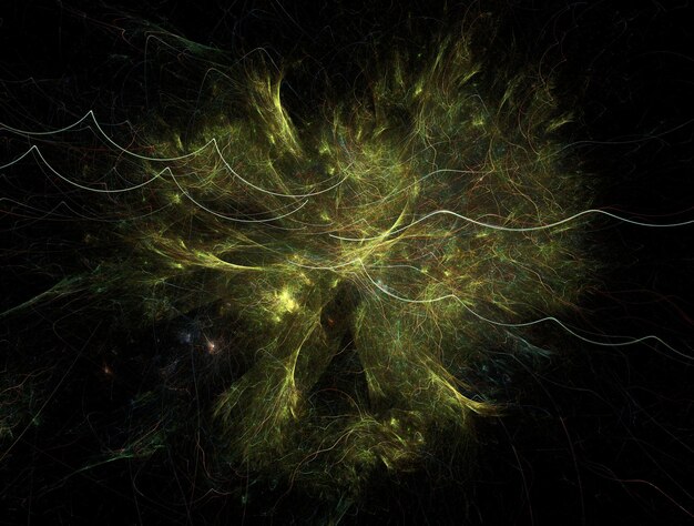 Imaginatorisches fraktales abstraktes Hintergrundbild