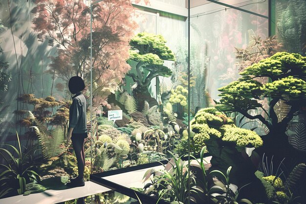 Imagine um jardim digital onde os espectadores podem plantar v generative ai