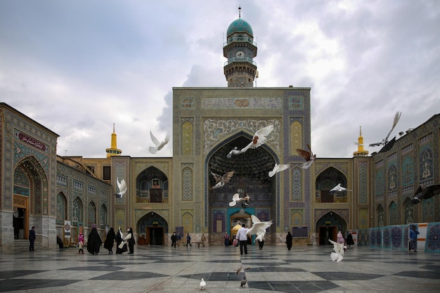 Imam Reza Mashhad Irã Sagrado Santuário Mesquita Paisagem pacífica Zarih Haram Islam Ziarat