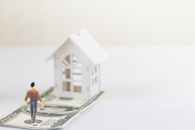 Immobilieninvestition und Haushypothekfinanzkonzept