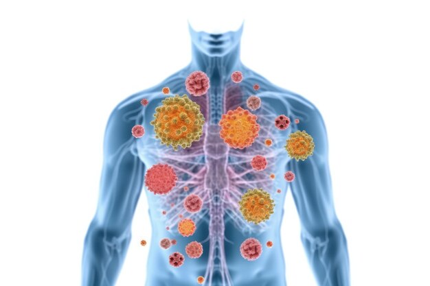 Immunverteidigung, die Ihre Gesundheit und Ihr Wohlbefinden durch ein starkes Immunsystem und die Vorbeugung von Krankheiten schützt