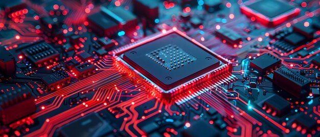 Impacto da escassez de chips de semicondutores nos preços elevados na indústria de computadores dos Estados Unidos Conceito Escassez de chip de semi-condutores nos preços altos da indústria de computação dos Estados Unidos