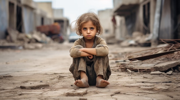 El impacto de la guerra en los niños inocentes