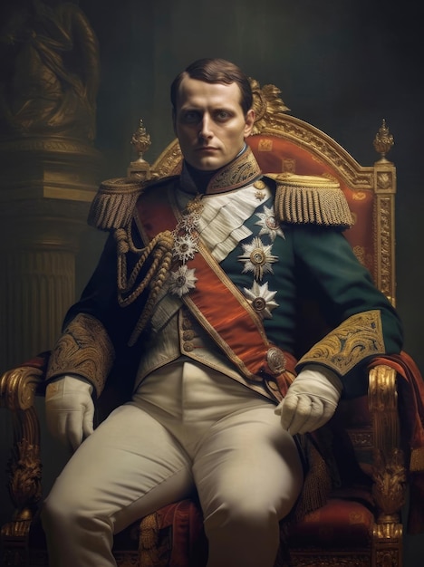 Foto imperador napoleão bonaparte