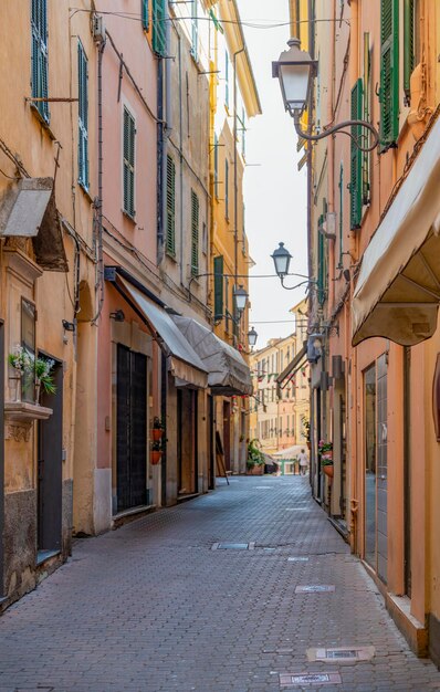 Imperia en la región de Liguria