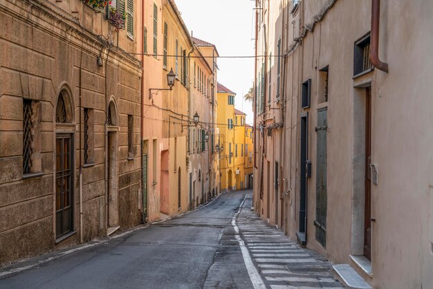 Imperia en la región de Liguria