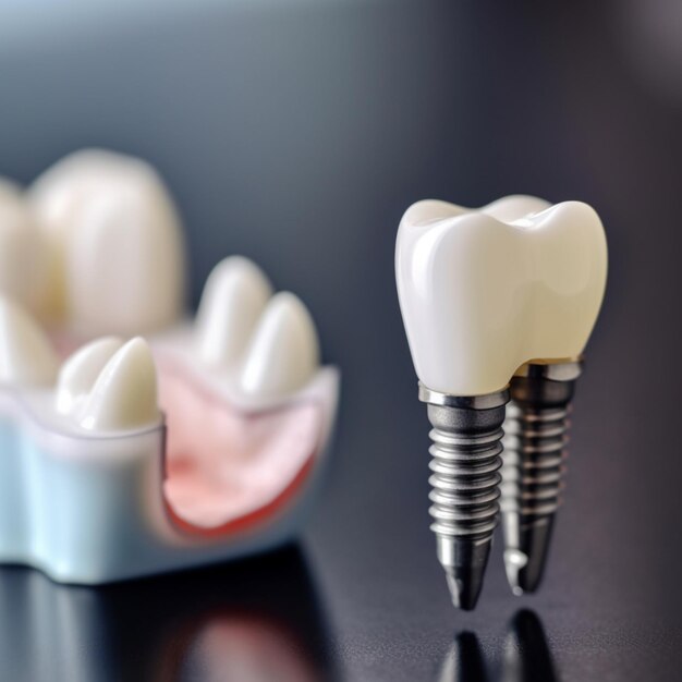 Implantes y odontología tratamiento dental generativo ai