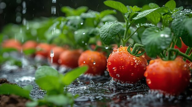 Foto implementación del riego de ahorro de agua