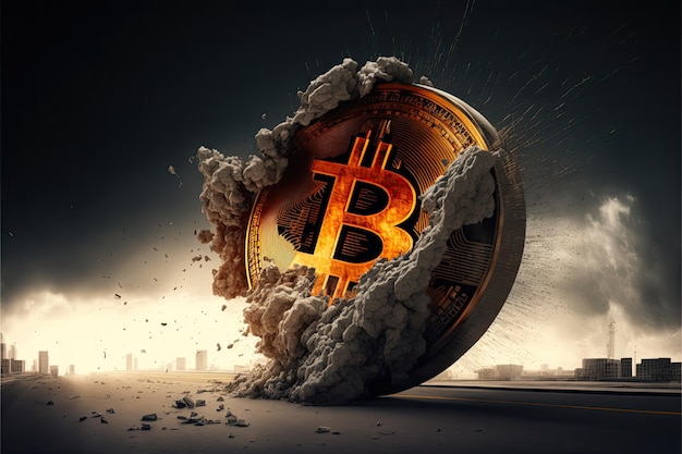 Implosión de Bitcoin