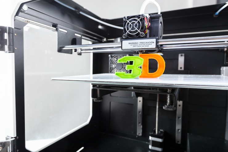 Foto impresión 3d en progreso