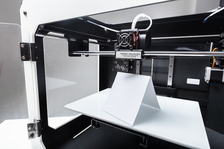Foto impresión 3d en progreso