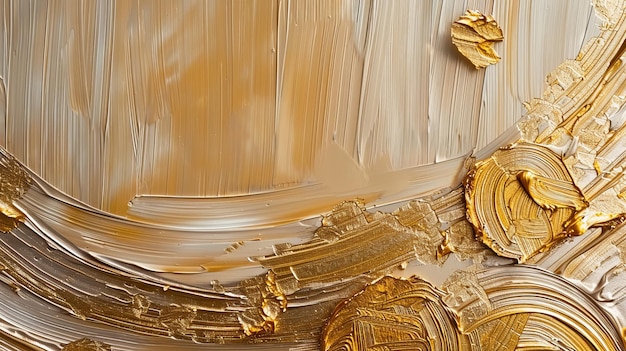 Impresión de arte abstracto con textura dorada Pintura al óleo en lienzo con pinceladas Arte moderno papeles de pared carteles tarjetas murales alfombras colgantes impresiones