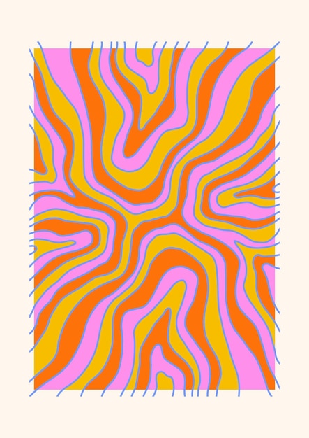 Foto impresión de cebra fondo abstracto