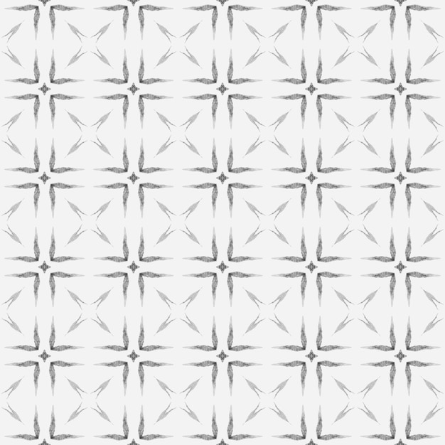 Impresión delicada lista para textiles, tela de baño, papel tapiz, envoltura. Diseño de verano boho chic lindo en blanco y negro. Borde verde orgánico de moda. Azulejo orgánico.