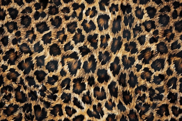 Foto impresión con patrón de textura de piel de leopardo