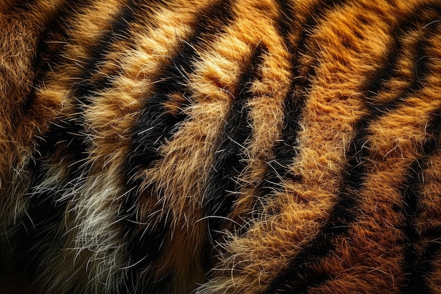 Foto impresión de tigre como fondo de diseño