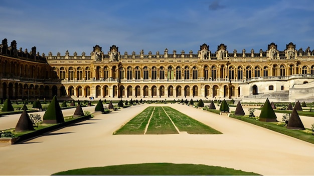 Impresionante belleza del palacio real.