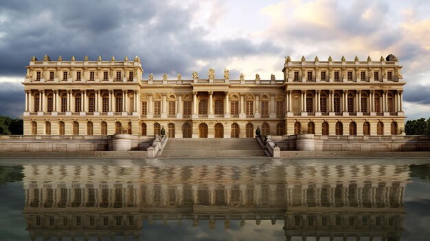 Impresionante belleza del Palacio de Versalles en Francia
