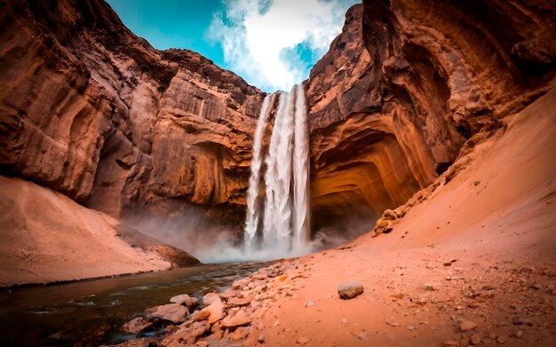 Impresionante cañón