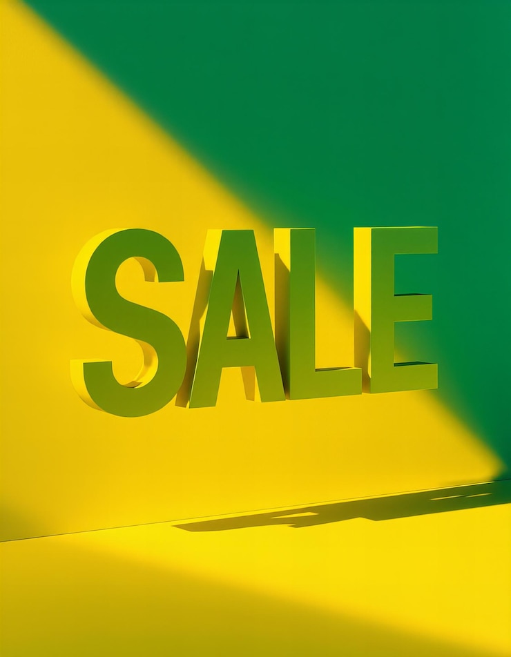 Foto impresionante edición limitada de venta tipografía elegante letras afiladas