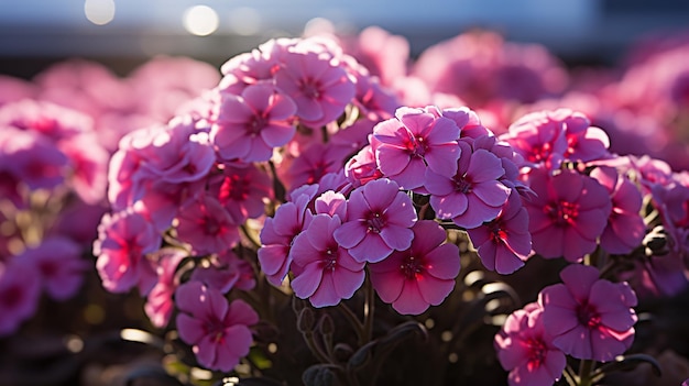 Impresionante foto de flores de verbena