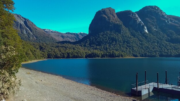 Impresionante paisaje en Puerto Blest en el lago Nahuel Huapi argentino