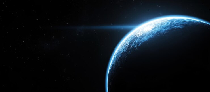 Una impresionante vista de la Tierra desde el espacio