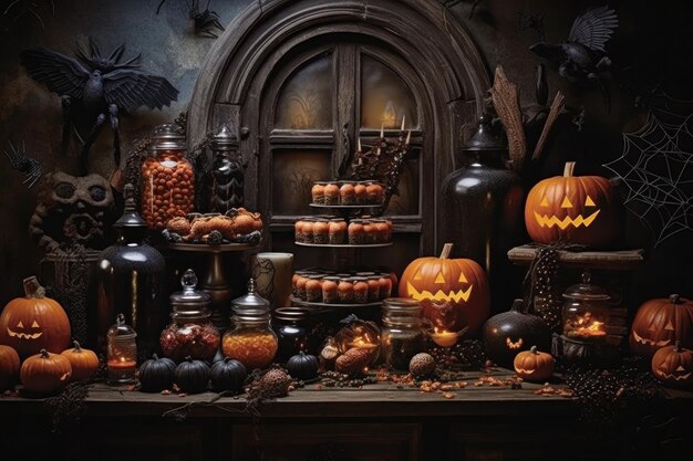 Impresionantes golosinas celestiales para Halloween