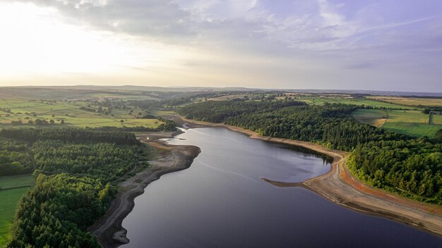 Impresionantes imágenes del río tomadas con un avión no tripulado