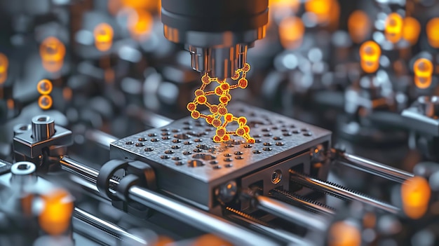 La impresora 3D de bioingeniería produce órganos y tejidos humanos Tecnología genética futurista