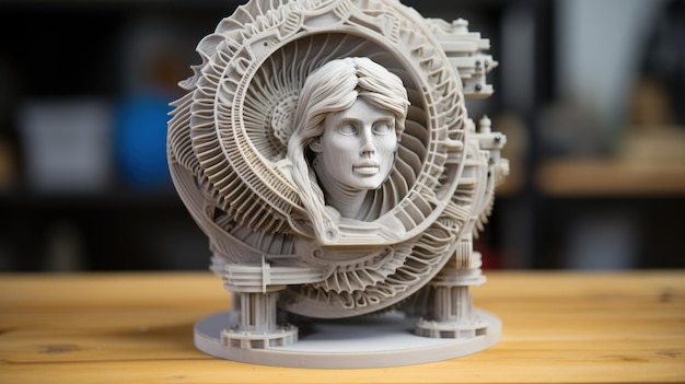 Impresora con papel pintado 3D UHD