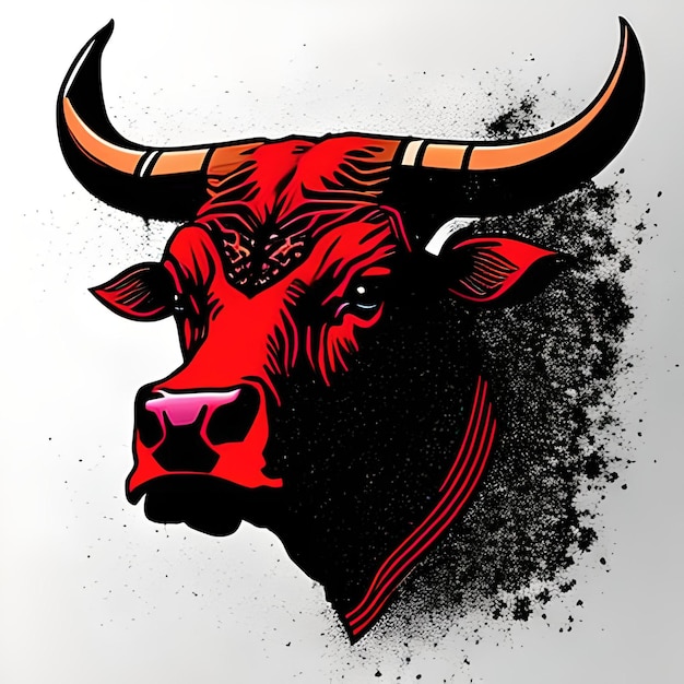 Impressão de camiseta Bull Generative AI