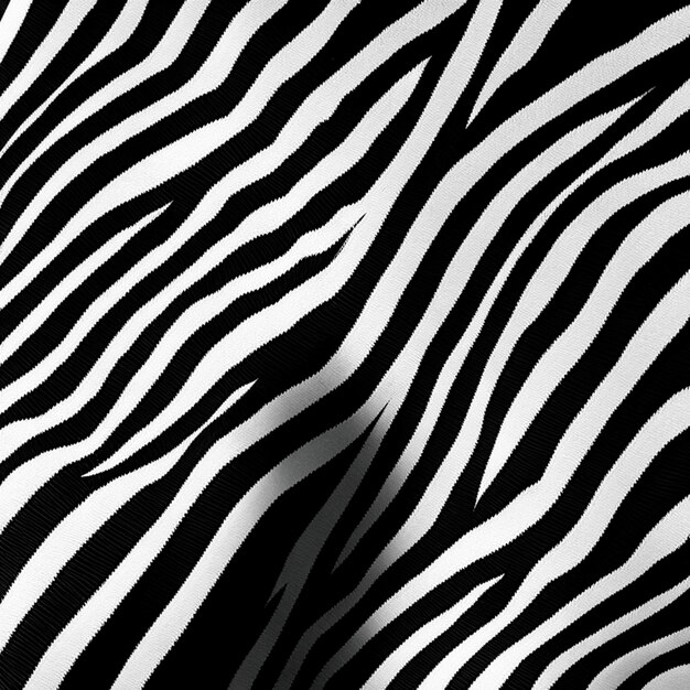 Impressão de zebra útil como fundo ou padrão