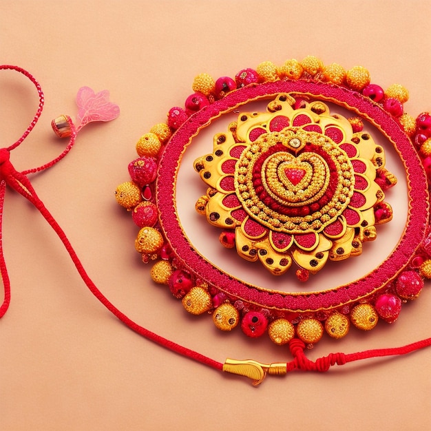 Impressionante Rakhi decorativo para Raksha Bandhan festival para Raksha Bandhan