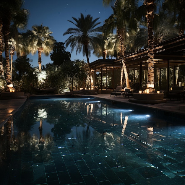 Impressionantes capturas de projetos contemporâneos de piscinas que exaltam luxo e relaxamento